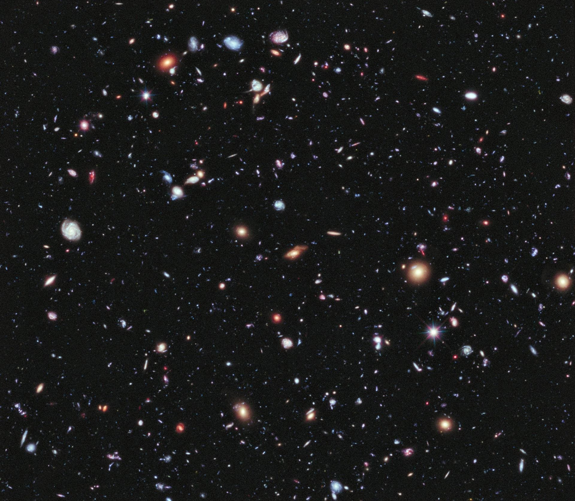 Hubble eXtreme Deep Field: thousands of galaxies
